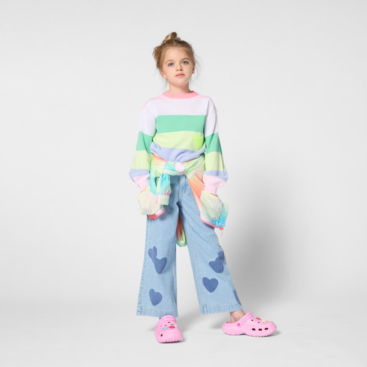 Billieblush Multicoloured Hooded Windbreaker