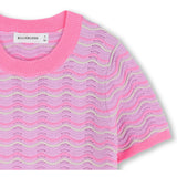 Billieblush Lilac Kort Ärmar Sweater, Jumper