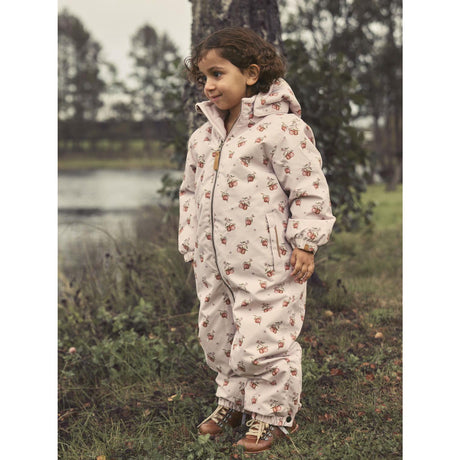 Lil'Atelier Hushed Violet Apples Nmflasnow10 Flygdräkt Aop Fo Lil