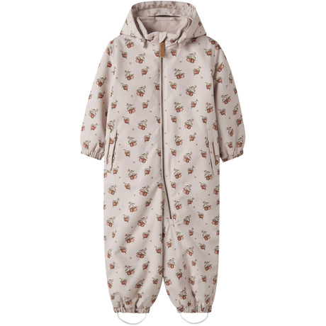 Lil'Atelier Hushed Violet Apples Nmflasnow10 Flygdräkt Aop Fo Lil