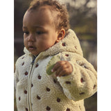 Lil'Atelier Turtledove Apples Nbfnalo Sia Loose Sherpa Jacka Lil