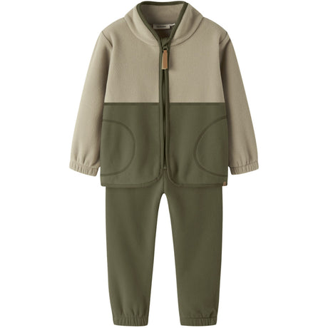 Lil'Atelier Winter Moss Nmmlaspektra Fleece Sett 1Fo Lil