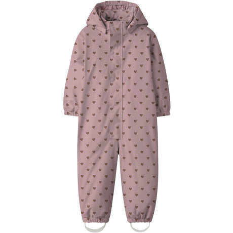 Lil'Atelier Zephyr Hearts Nmfladry10 Pad Flygdräkt Aop Fo Lil