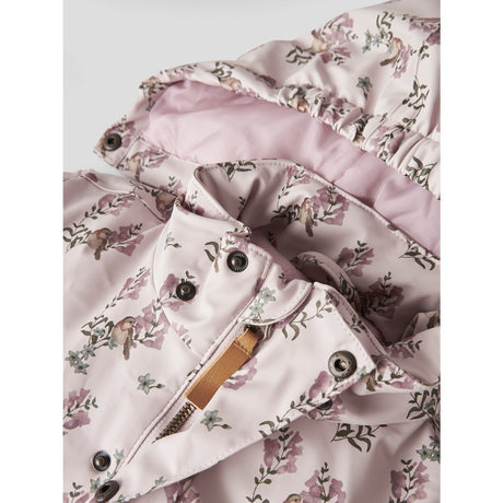Lil'Atelier Hushed Violet Flowers Nmfladry10 Pad Flygdräkt Aop Fo Lil