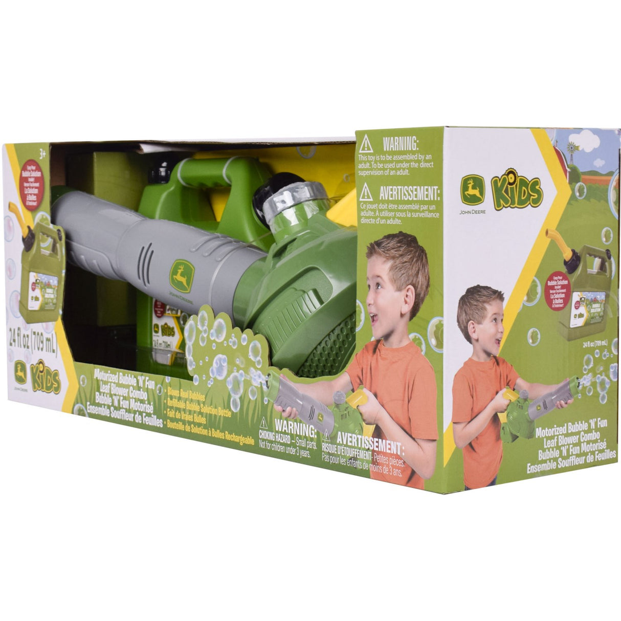 John Deere Boble-bladblæser & Refill Dåse