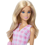 Barbie® Mode Dukke Lyserød Ternet Blond M.gips