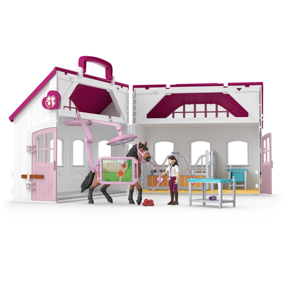 Schleich Glad Hestehospital