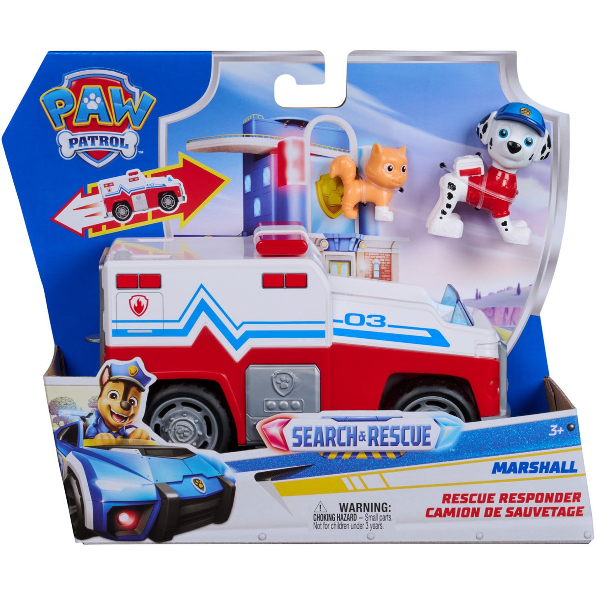 Paw Patrol Search&Rescue Køretøj-Marshall