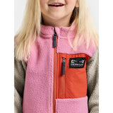 Didriksons Light Heather Pi Anten Kids Fullzip