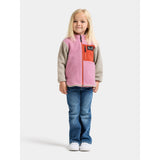 Didriksons Light Heather Pi Anten Kids Fullzip