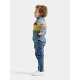 Didriksons Factory Blue Anten Kids Fullzip