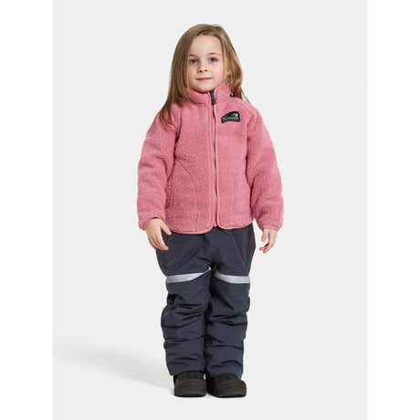 Didriksons Heather Pink Gibbs Kids Fullzip 2