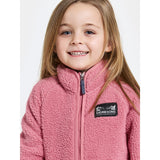 Didriksons Heather Pink Gibbs Kids Fullzip 2