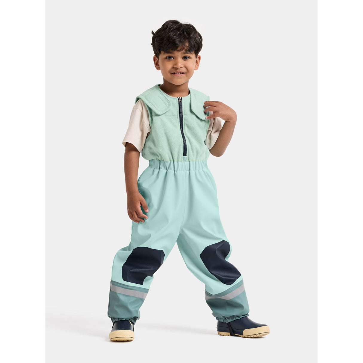 Didriksons Ocean Mint Boardman Kids Sett 12