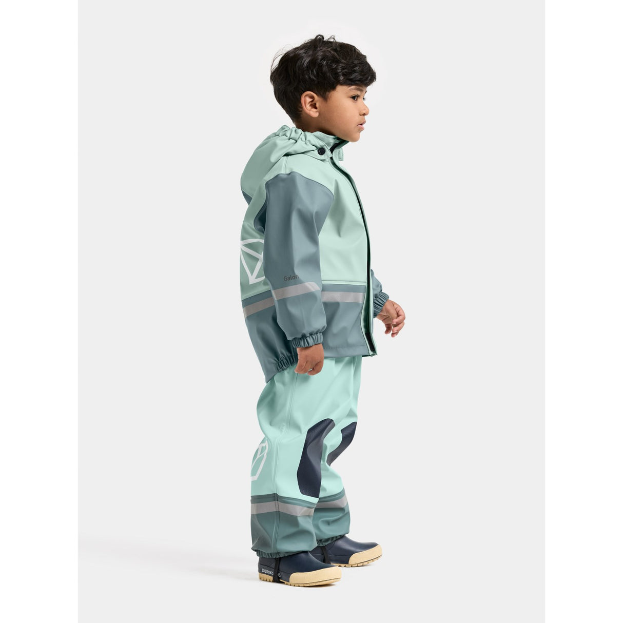 Didriksons Ocean Mint Boardman Kids Sett 12