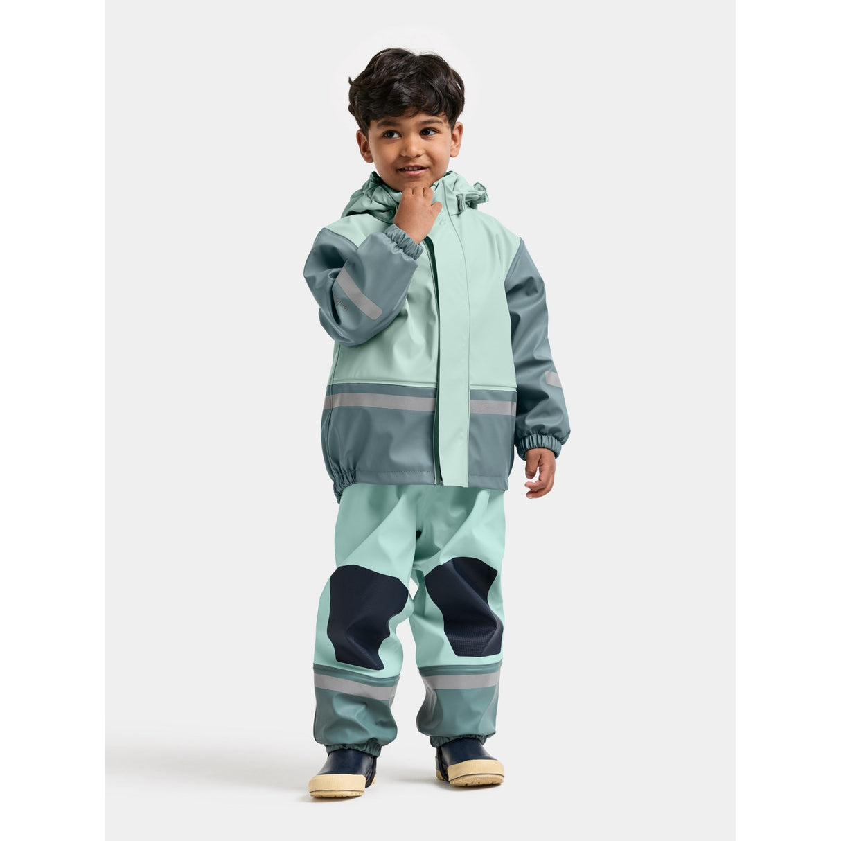 Didriksons Ocean Mint Boardman Kids Sett 12