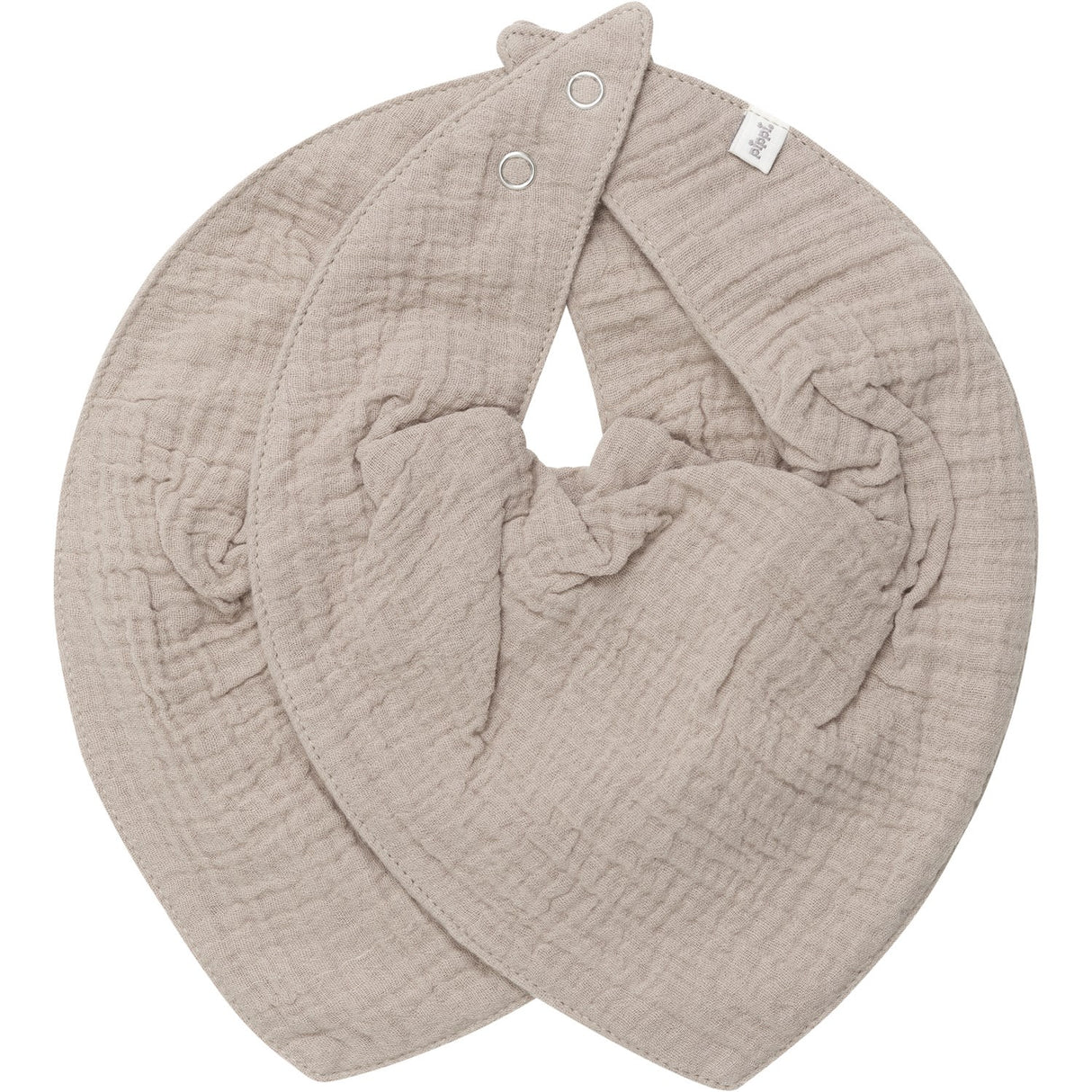 Pippi Mocha Meringue Haklapp Muslin (2-Pack)