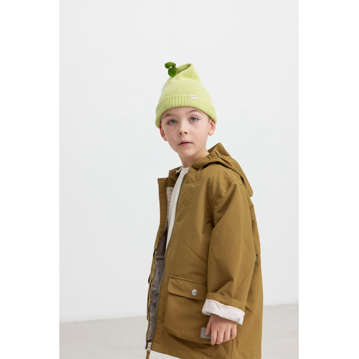 MarMar Cotton Knit Plain Pear Atlas Pear Mössa