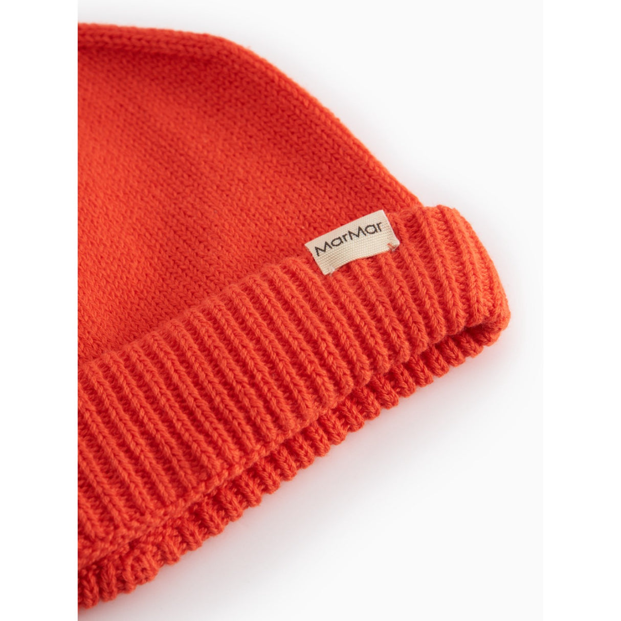 MarMar Cotton Knit Plain Tomato Atlas Tomato Mössa