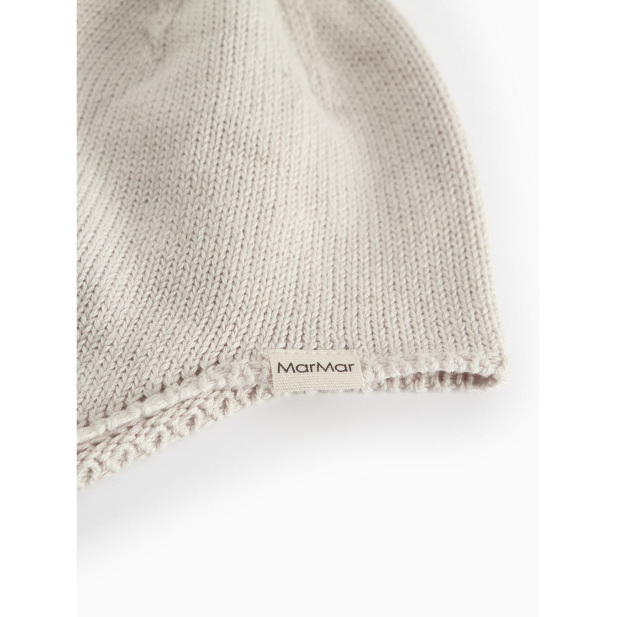 MarMar Cotton Knit Plain Moon Grey Aly Baby Sprout Mössa