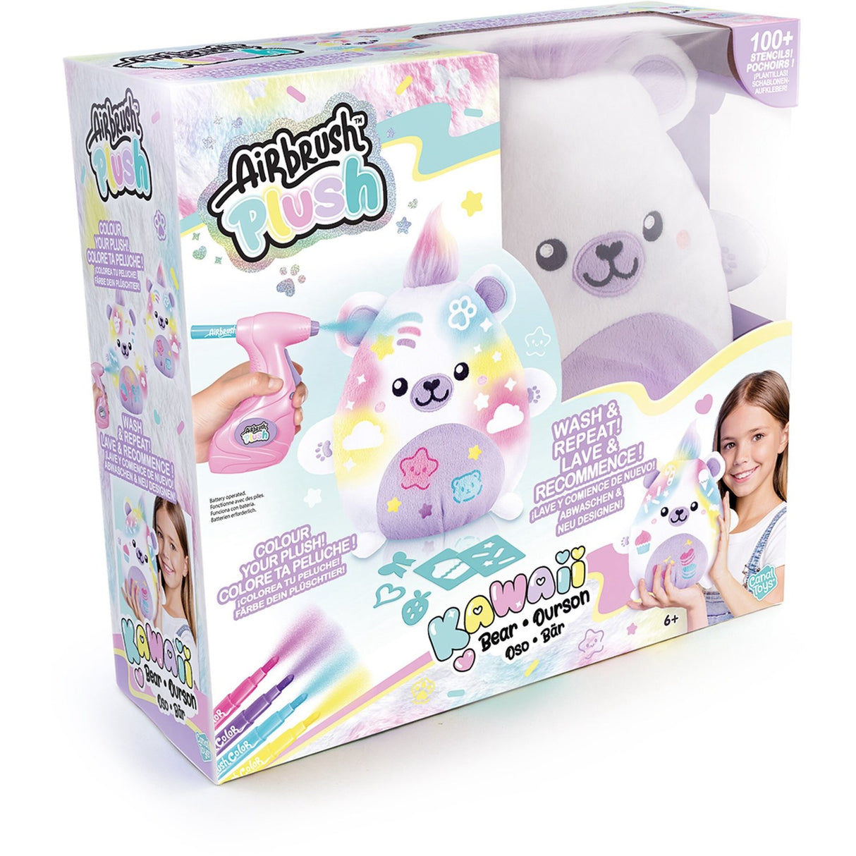 Airbrush Plush Kawaii Björn