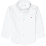 Ralph Lauren Baby White Sport Skjorta