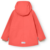 Mini A ture Paprika Red Matallure Jacket. Grs