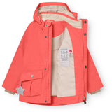 Mini A ture Paprika Red Matallure Jacket. Grs