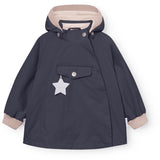 Mini A ture Ombre Blue Matwai Fleece Lined Jacket. Grs
