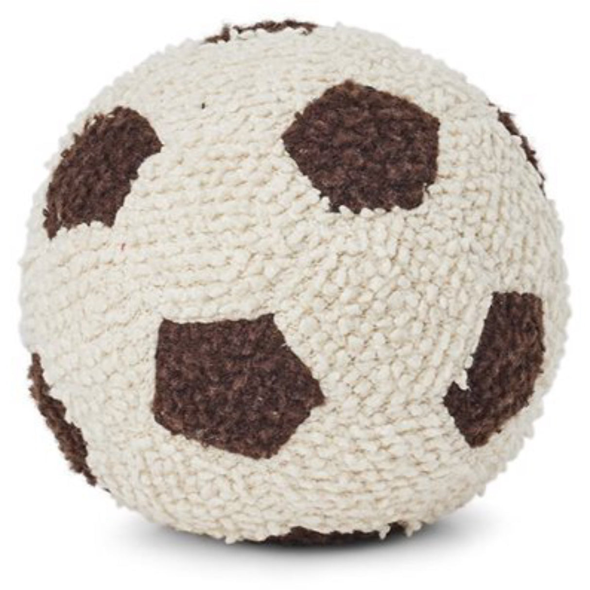 Smallstuff Brown/ Off White Football Miniature