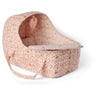 Smallstuff Soft Rose Hearts And Birds Docka Carrier, Kudde Och Täcke