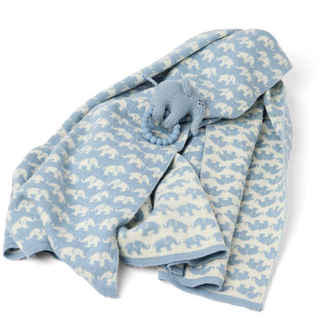 Smallstuff Light Blue Elephant Skallra