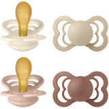 Bibs Ivory/Vanilla/Blush/Woodchuck Napp Supreme 4-Pack Latex
