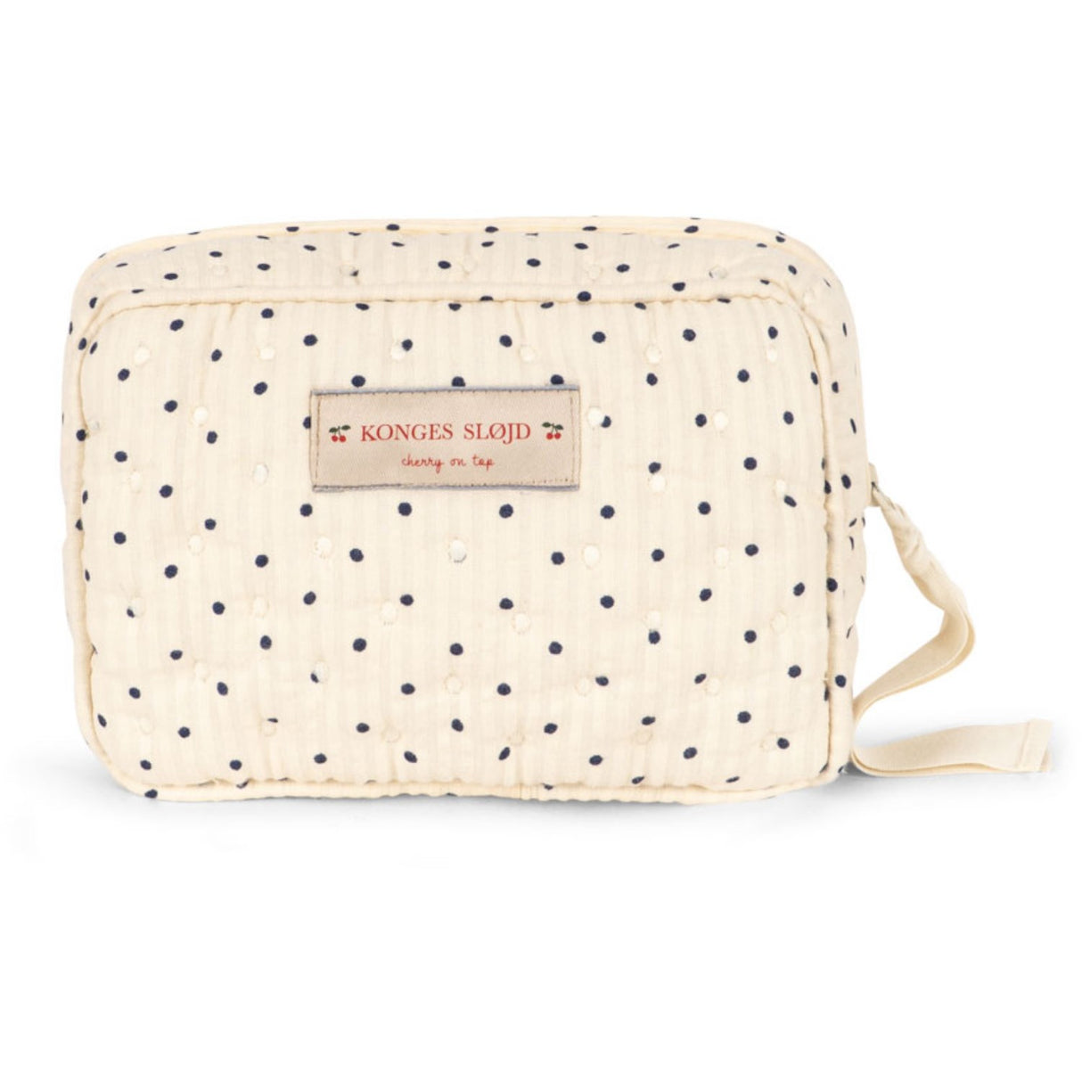 Konges Sløjd Estate Dot Seersucker Small Toiletry Väska
