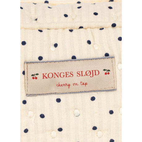 Konges Sløjd Estate Dot Seersucker Small Toiletry Väska