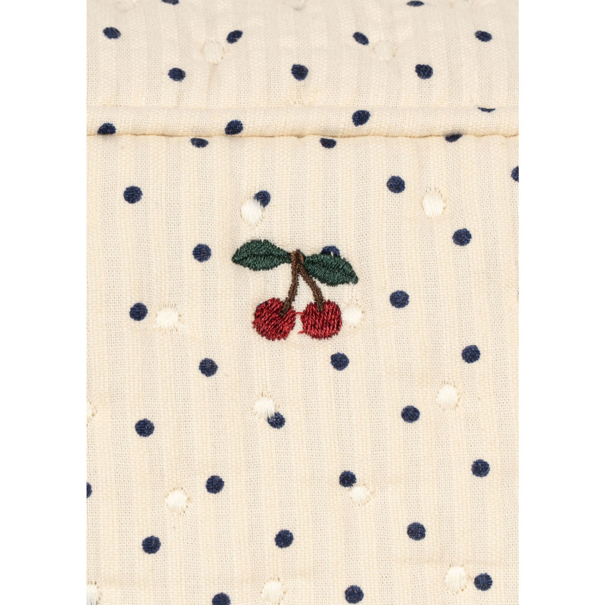 Konges Sløjd Estate Dot Seersucker Big Toiletry Väska