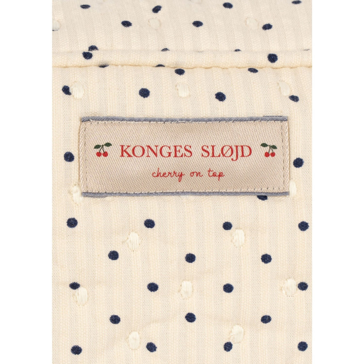 Konges Sløjd Estate Dot Seersucker Big Toiletry Väska