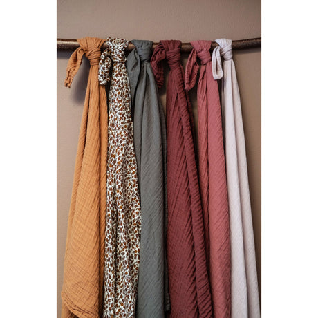 by KlipKlap Burgundy Muslinfilt