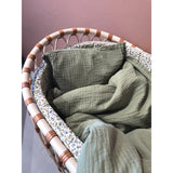 by KlipKlap Dusty Olive Sängkläder