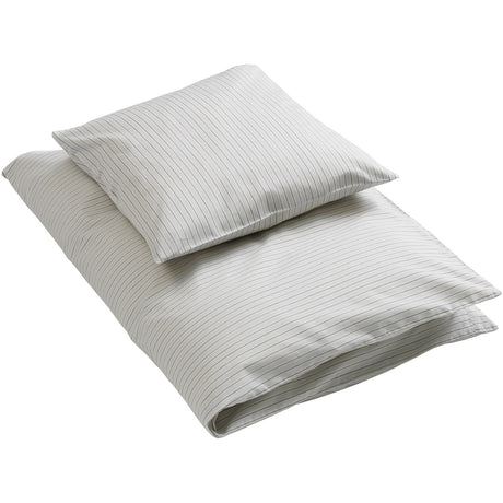 by KlipKlap Moon Grey Alfred Stripe Sängkläder