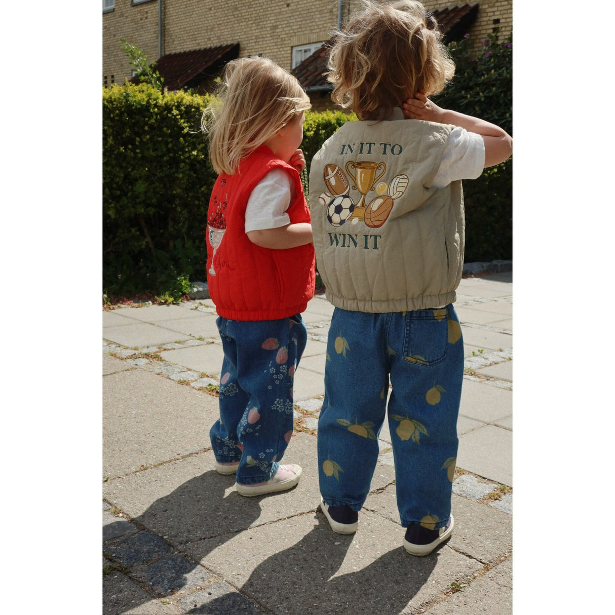 Konges Sløjd Fiery Red Juno Paljet Väst