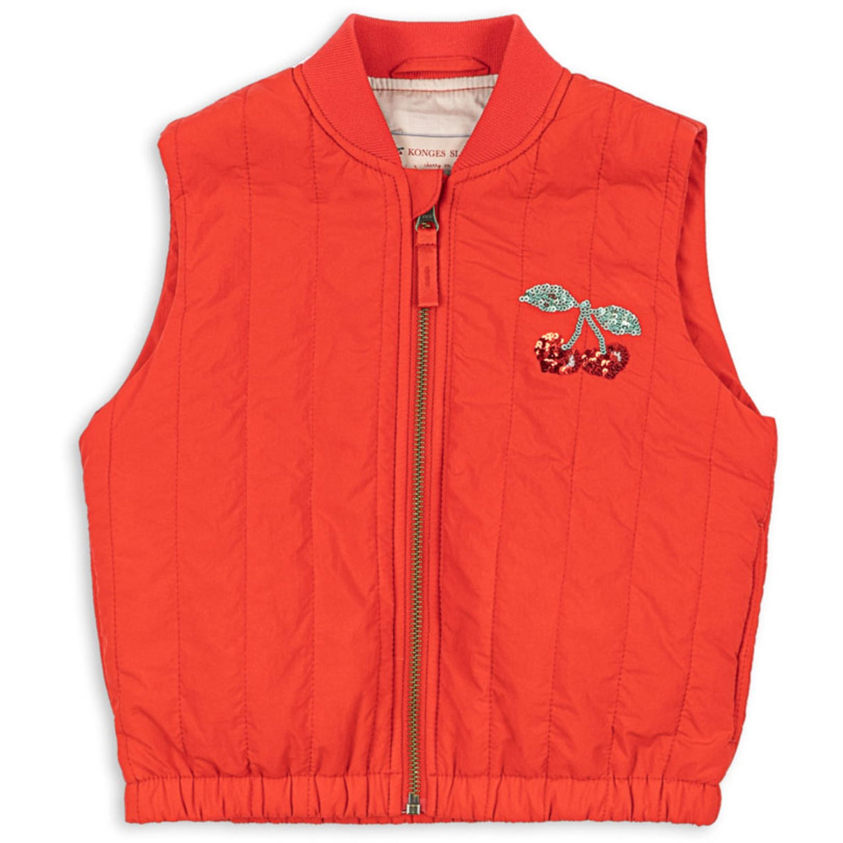 Konges Sløjd Fiery Red Juno Paljet Väst
