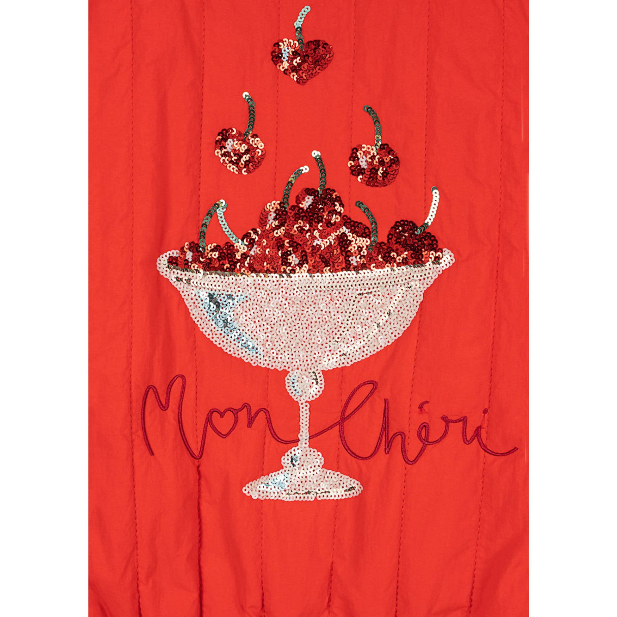 Konges Sløjd Fiery Red Juno Paljet Väst