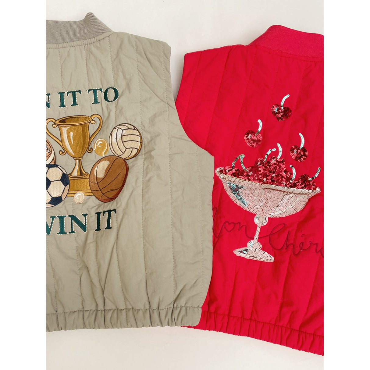 Konges Sløjd Fiery Red Juno Paljet Väst