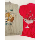 Konges Sløjd Fiery Red Juno Paljet Väst