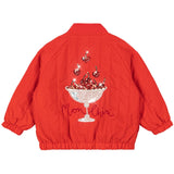 Konges Sløjd Fiery Red Juno Paljet Bomber Jacka