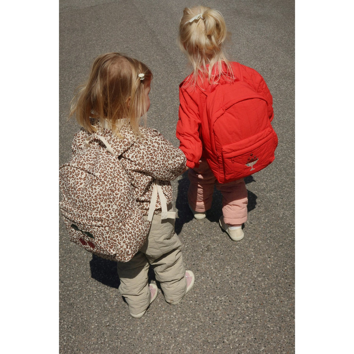 Konges Sløjd Fiery Red Juno Paljet Ryggsäck