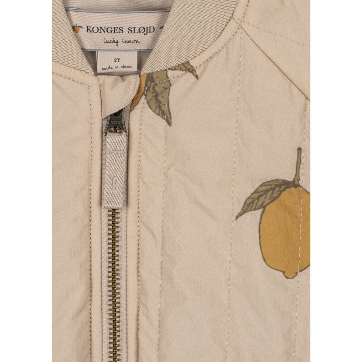 Konges Sløjd Mon Grand Citron Juno Printed Bomber Jacka