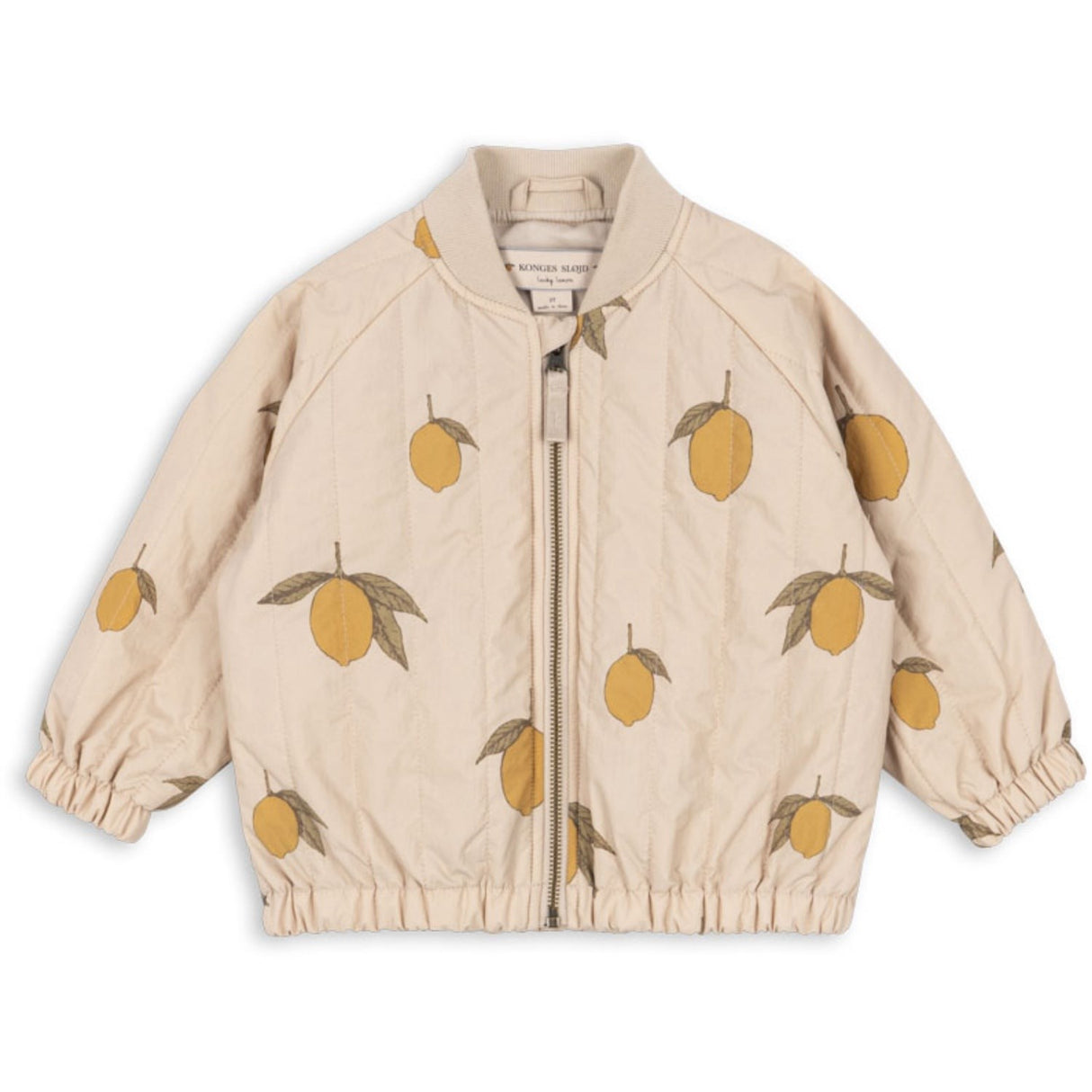 Konges Sløjd Mon Grand Citron Juno Printed Bomber Jacka