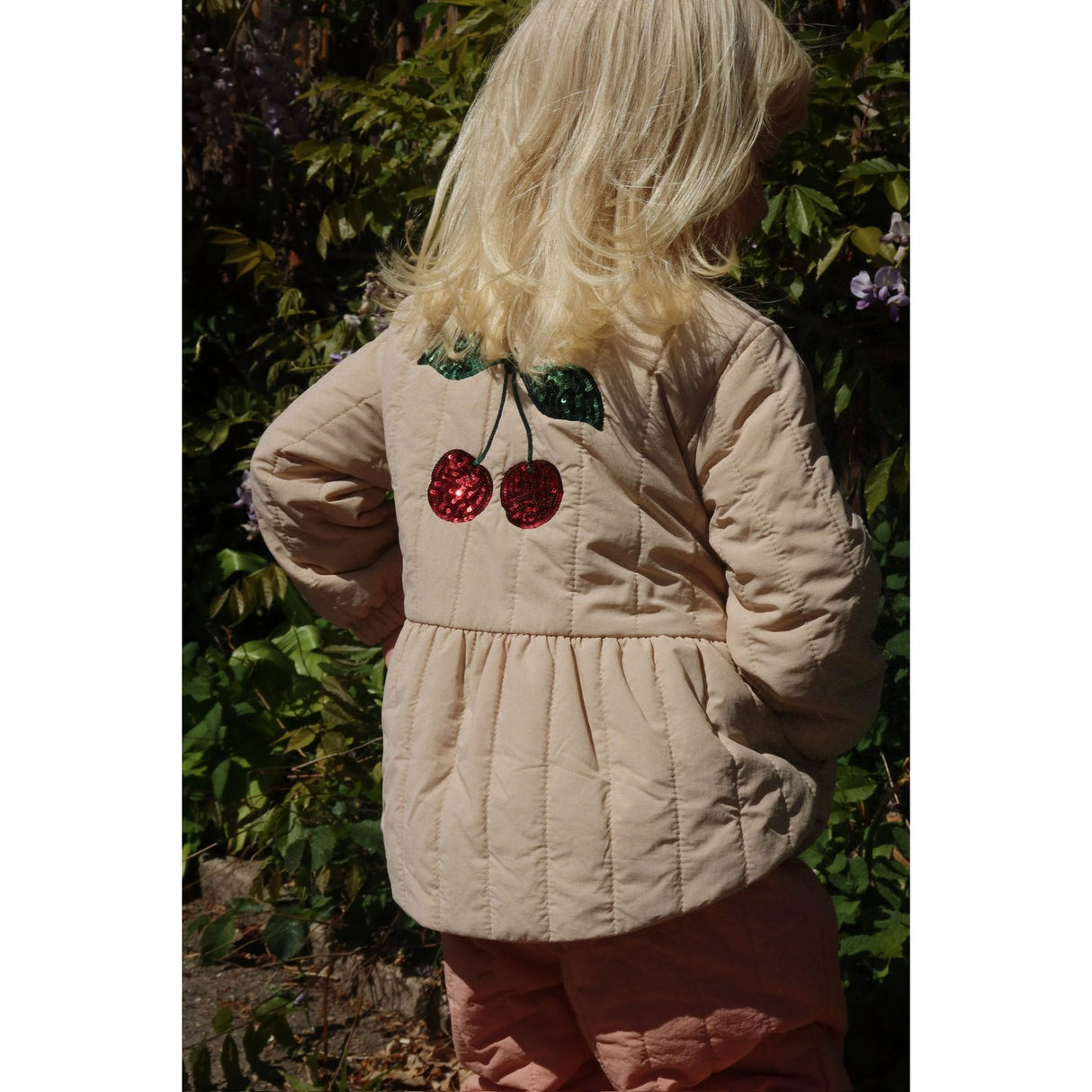 Konges Sløjd Smoke Gray Juna Paljet Bomber Jacka